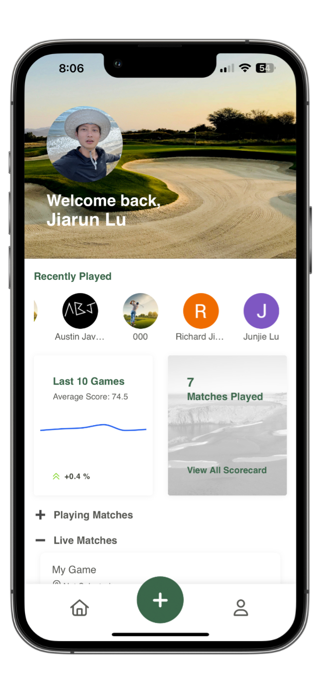 Phone App Screenshot